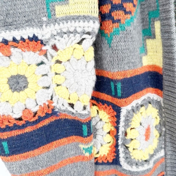 Free People Santa Rosa Crochet Cardigan XS/S - Picture 9 of 9